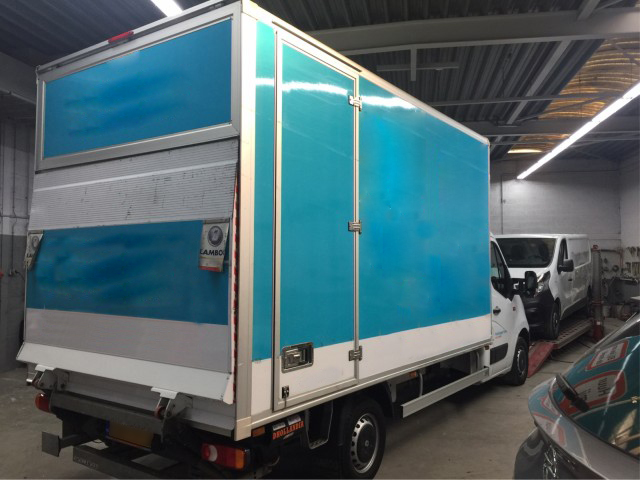 Zijwand/deur reparatie